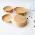 Натуральный ручной работы деревянная тарелка для украшения